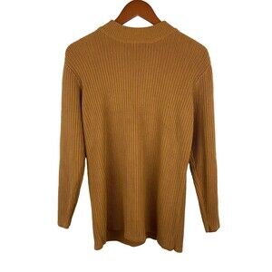 VTG Petite Sophisticate Women's Small Ribbed Knit Sweater Warm Cotton Cozy STAIN